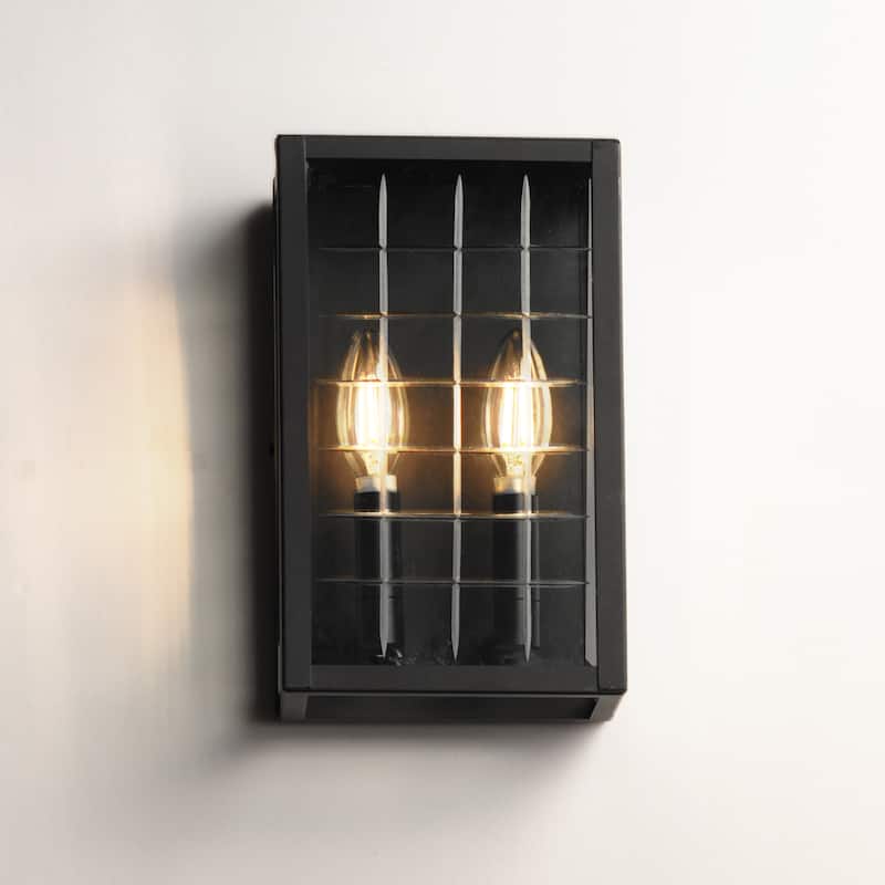 Maxim 30691CL Magnus 2 Light 11" Tall Outdoor Wall Sconce