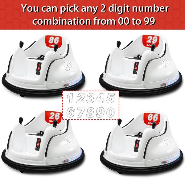 kids toy electric ride on bumper car vehicle remote control