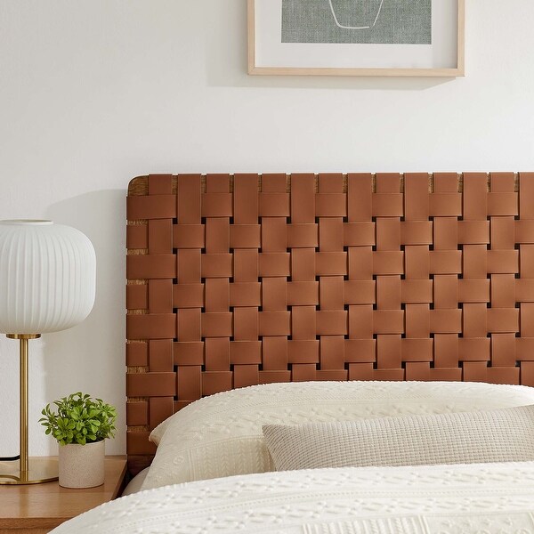 Woven king headboard 2025