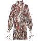 preview thumbnail 1 of 6, Free People Womens Mock Turtleneck Shift Dress, Multicoloured, Large