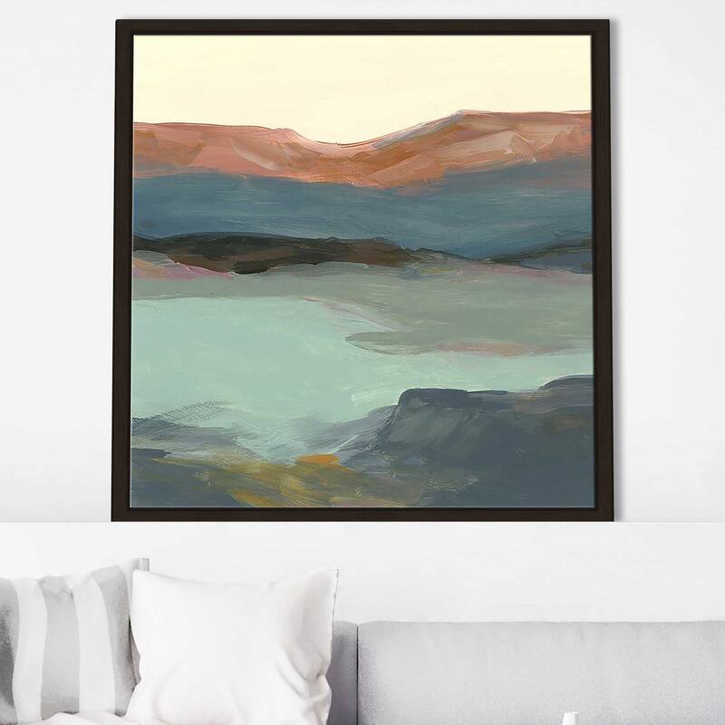 "Rolling Bluffs" Print on Floating Canvas