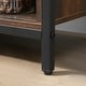 preview thumbnail 9 of 7, HOMCOM Industrial Sideboard, Buffet Cabinet with Sliding Barn Doors, Storage Cabinets and Adjustable Shelves for Living Room