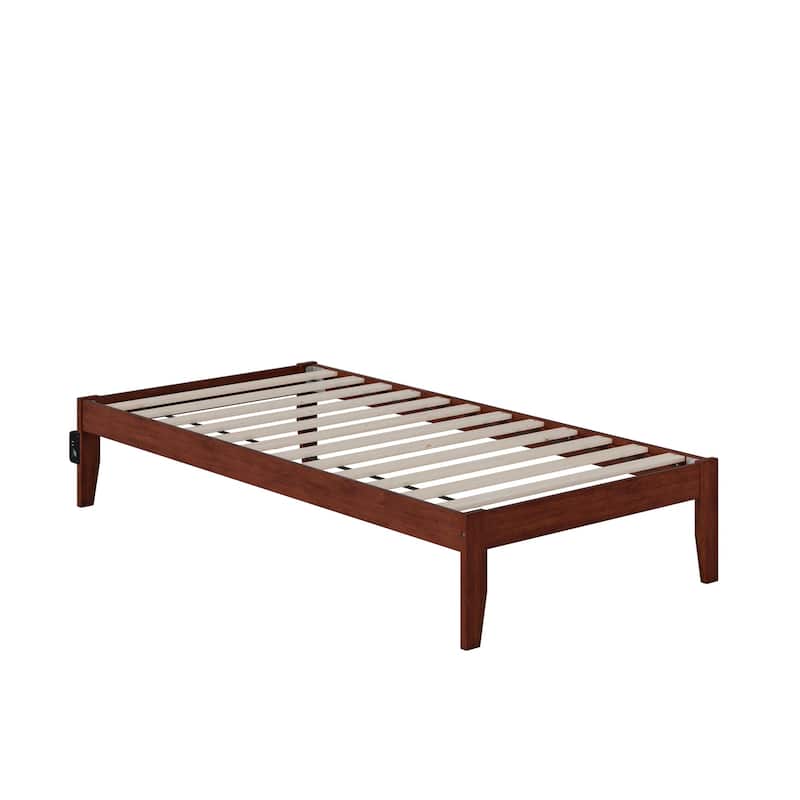 AFI Colorado Platform Bed with Charging Station