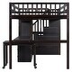 preview thumbnail 33 of 55, Full Loft Bed with Stairs, Built-in Desk & 5-in-1 Storage