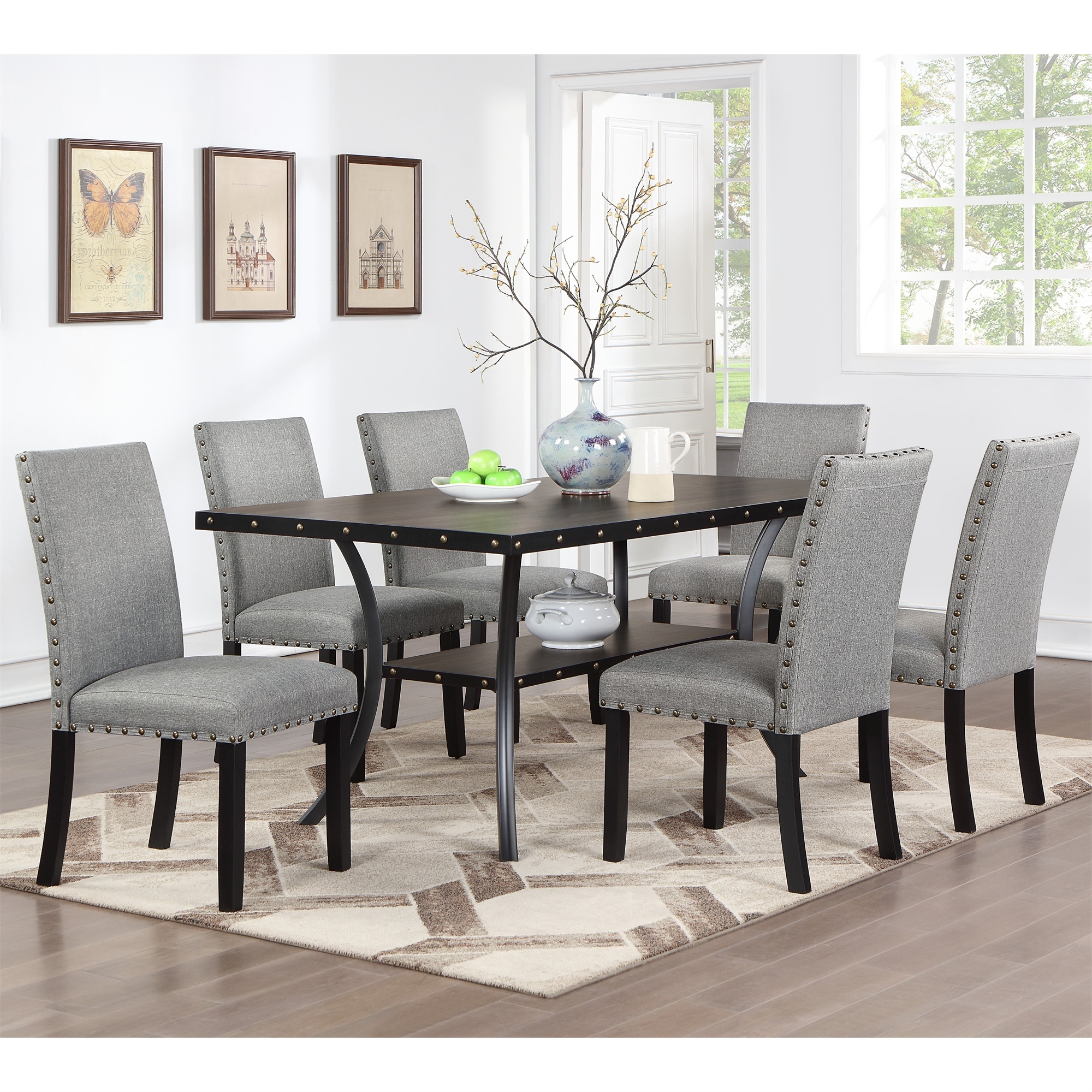 Universal broadmoore blaine 7 hot sale piece dining set