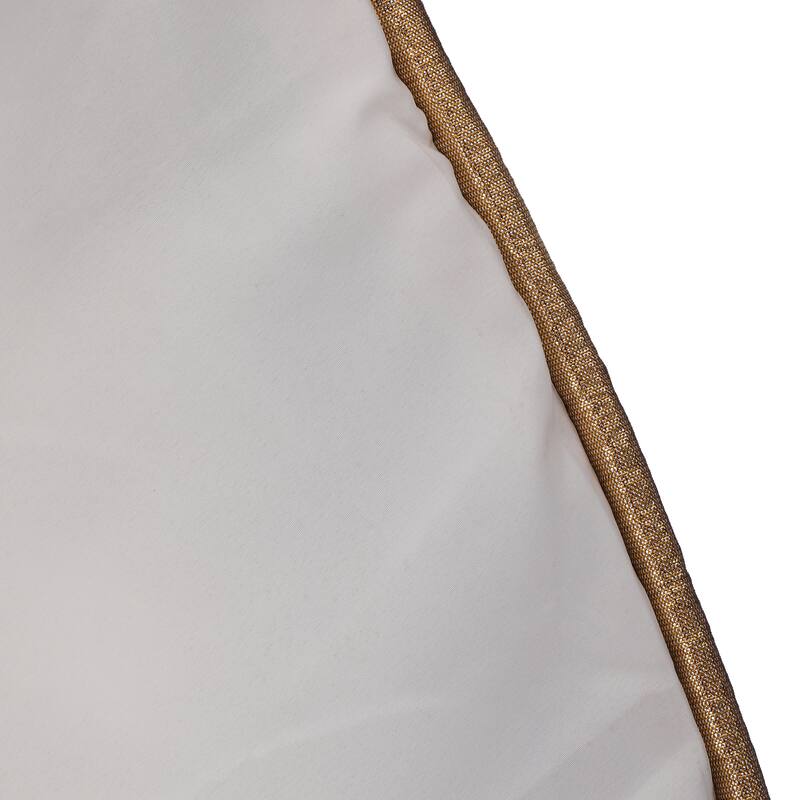 54" Dupion Plaid With Velvet Tree Skirt