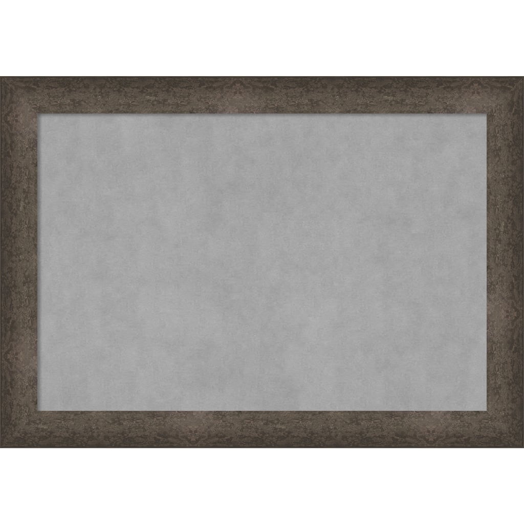 Amanti Art Dappled Light Bronze Framed Magnetic Board