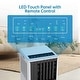 preview thumbnail 20 of 19, 8000 BTU Portable Air Conditioner with Dehumidifier Fan Window Installation Kit&Remote Control