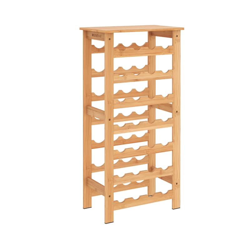 ClosetMaid Bamboo 28-Bottle Wine Rack - Bamboo