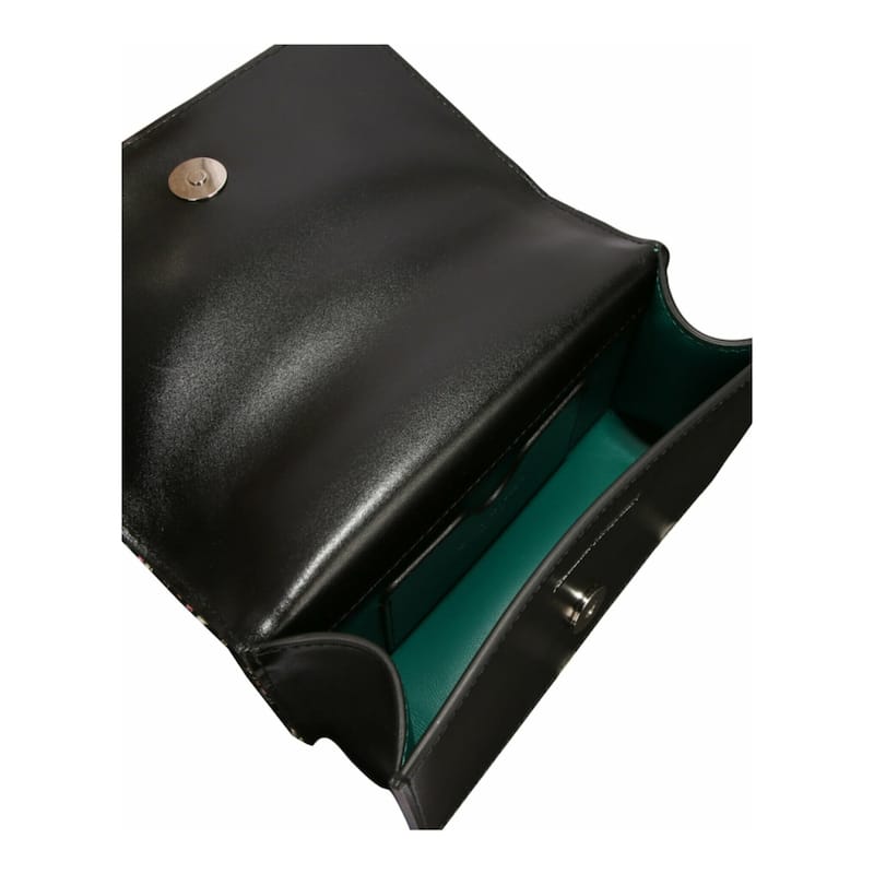 Alexander McQueen Mini Jewelled Tweed Shoulder Bag