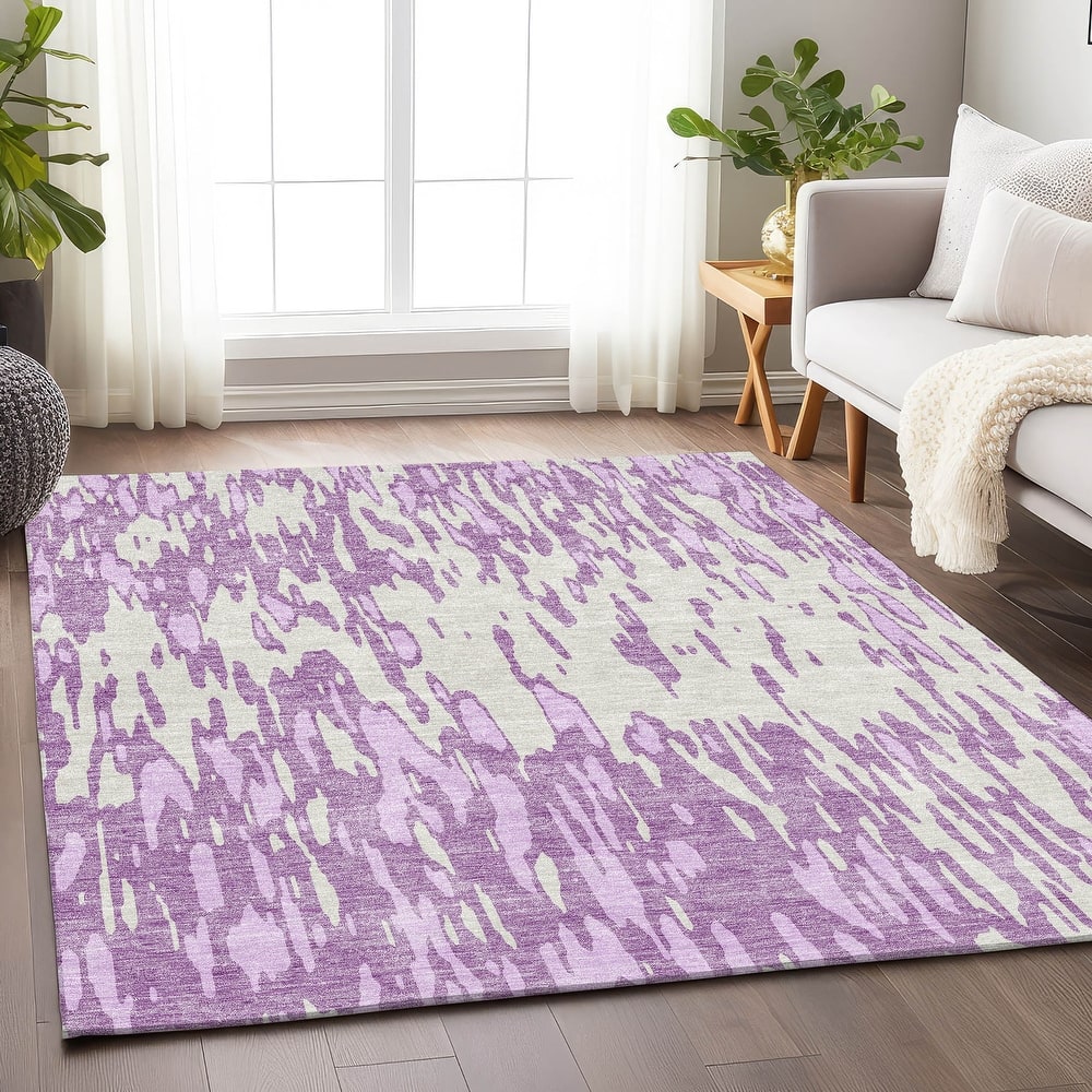Premium Washable Super Soft Abstract Modern Mayfield Rug