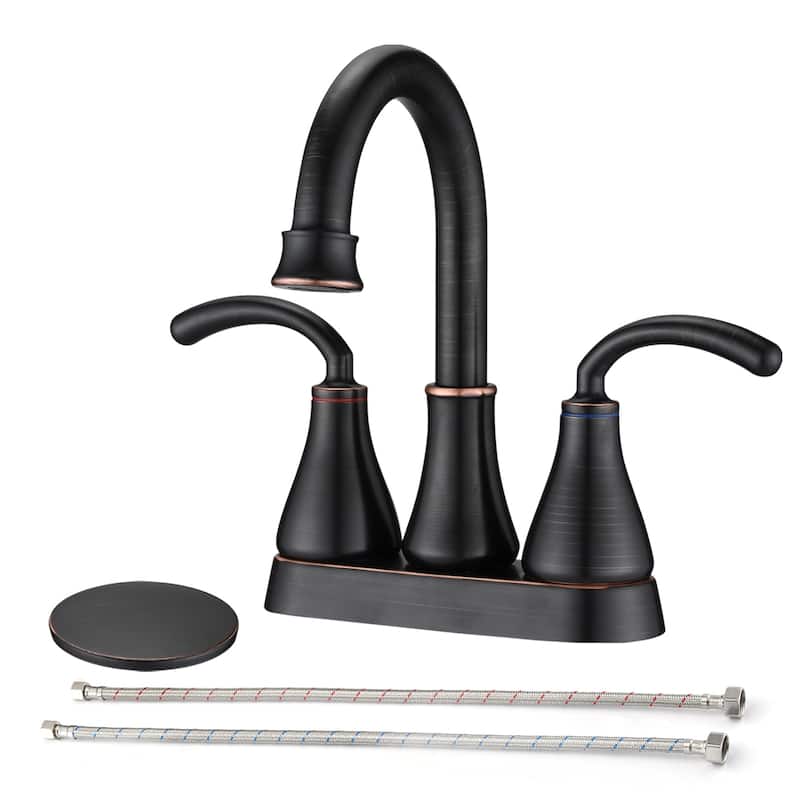2-Handle Bathroom Sink Faucet