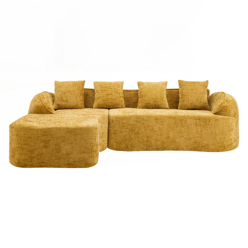 L-shaped Compressed Sofa that Goes Well with Any Living Room