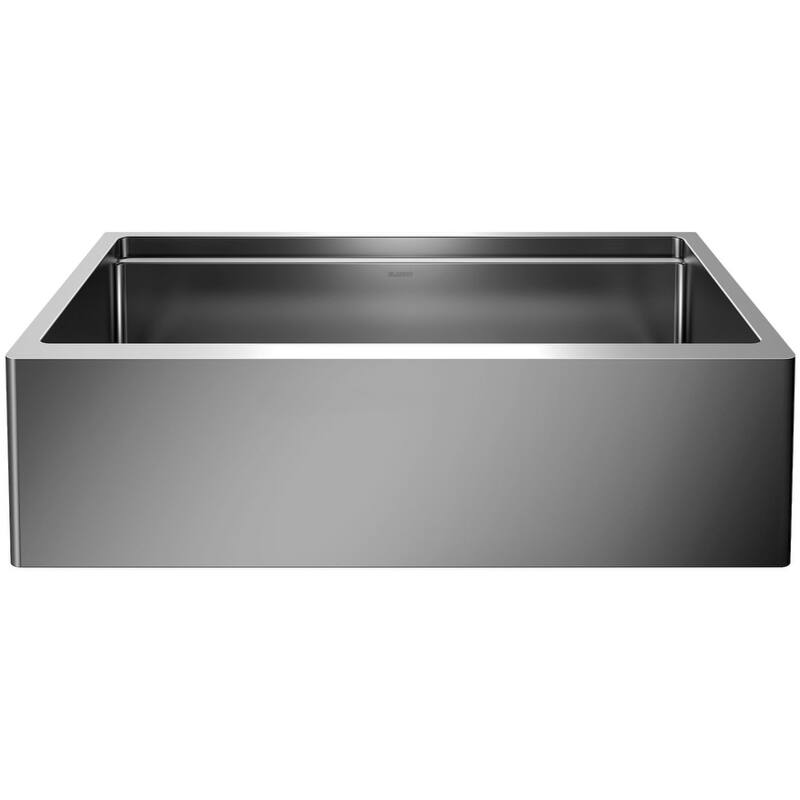 Blanco Quatrus 33" Farmhouse Single Basin Stainless Steel Kitchen Sink - Stainless Steel