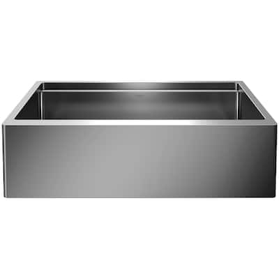 Blanco Quatrus 33" Farmhouse Single Basin Stainless Steel Kitchen Sink