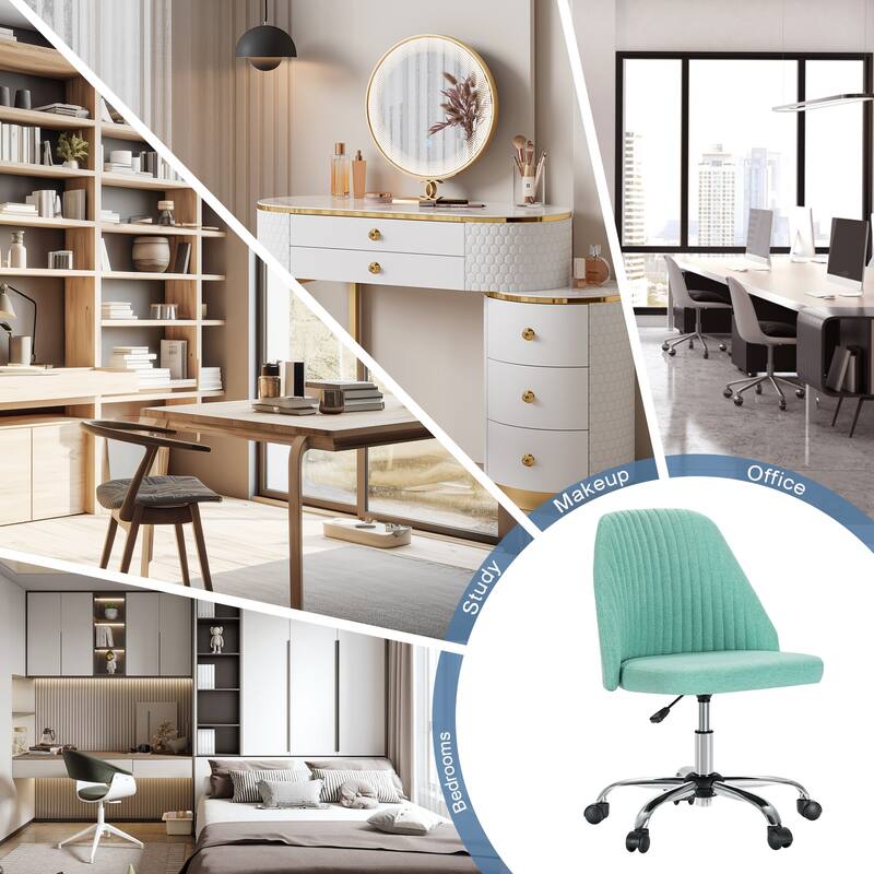 Adjustable Height Swivel Chair for Home Office