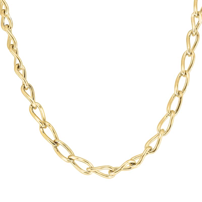 EFFY Men's Gold-Plated 925 Sterling Silver Chain Necklace