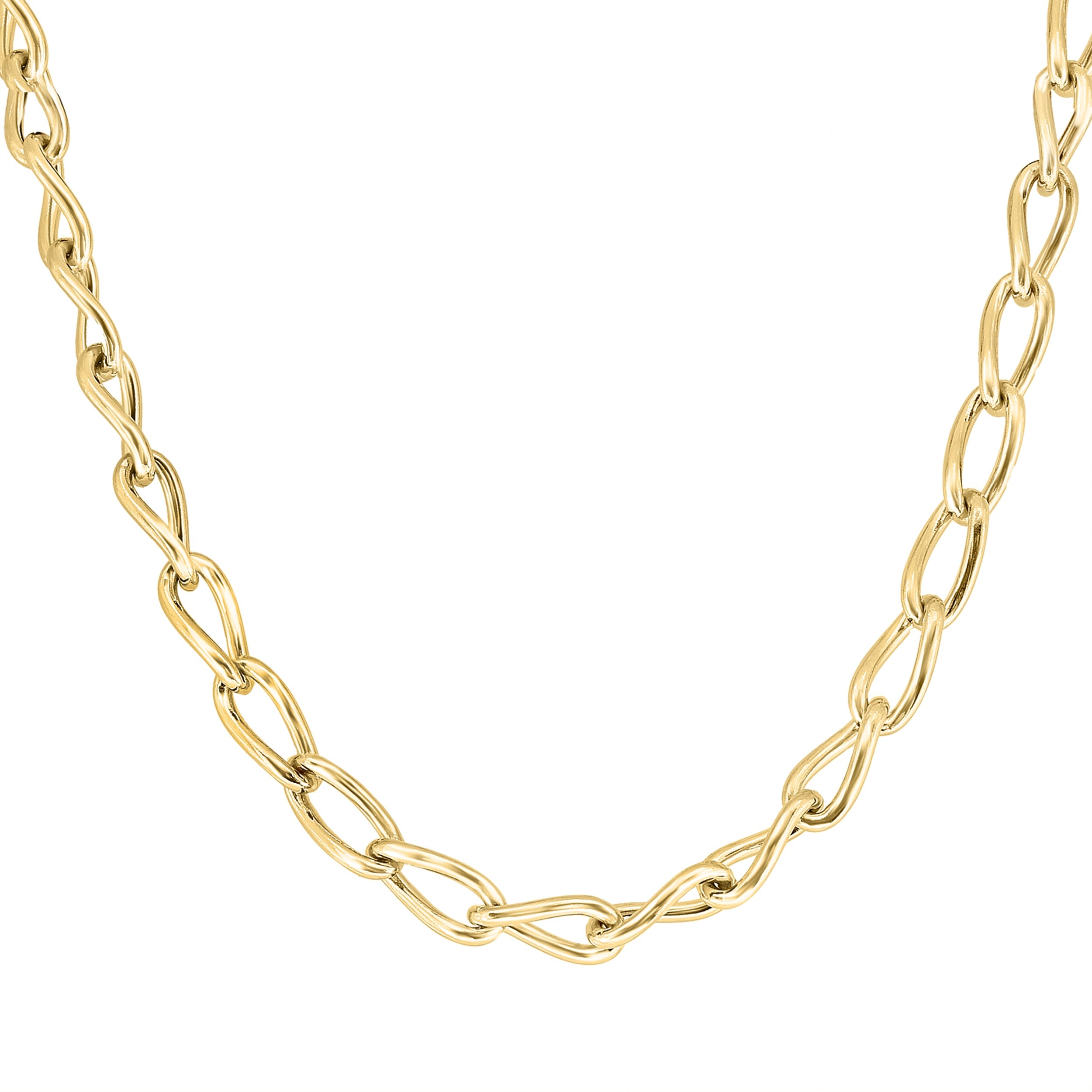 EFFY Men's Gold-Plated 925 Sterling Silver Chain Necklace