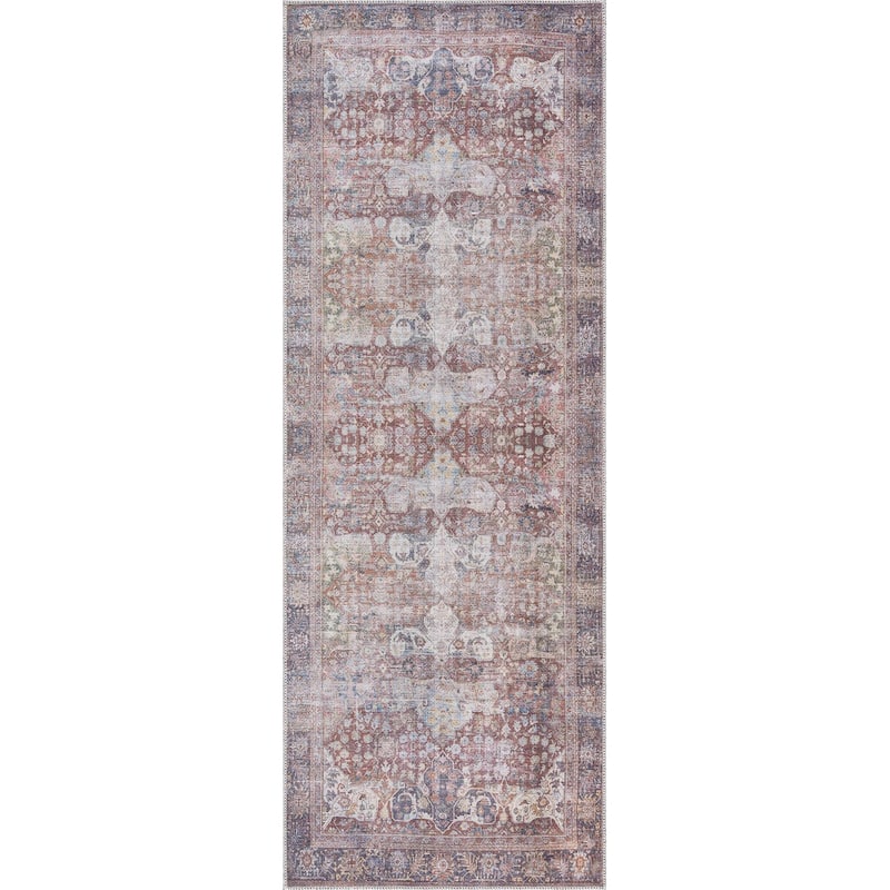 Hauteloom Georgia Machine Washable Persian Oriental Traditional Area Rug