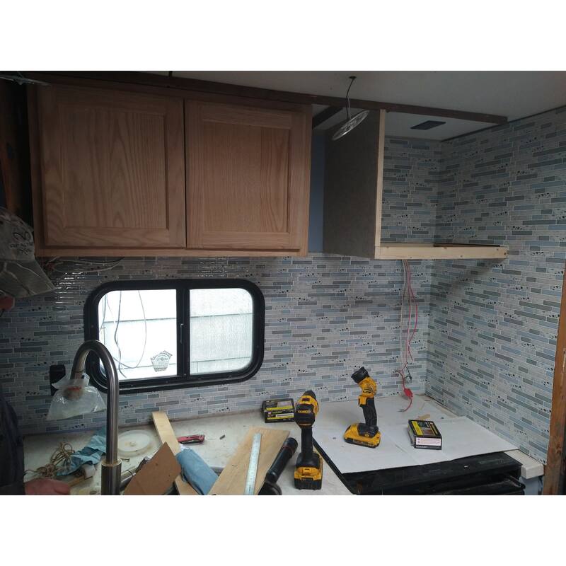 Art3d Peel and Stick Kitchen Backsplash Self-adhesive Wall Tile Stone, 10 Sheets