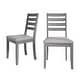 preview thumbnail 2 of 19, CraftPorch Simple Timeless Wooden Dining Chairs (Set of 2)