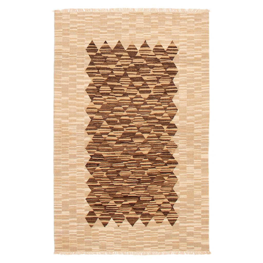 Ankara FW Brown Kilim 5'0" x 8'0" - 5'0 x 8'0
