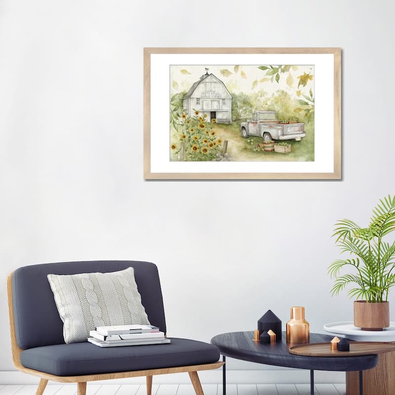 iCanvas "Gray Barn-Horiztontal" by Susan Winget