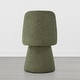 preview thumbnail 8 of 20, Anna Upholstered Swivel Armless Dining Chair for Kitchen Living Room