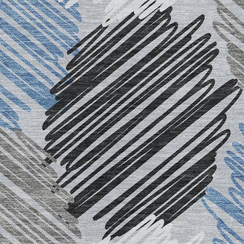 HomeRoots Geometric Transitional Rectangle Outdoor Rug