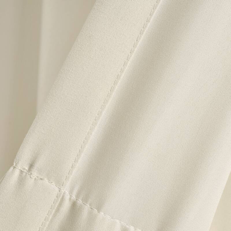 Lush Decor Tulle Skirt Solid Window Curtain Panel Pair - 84" x 40"