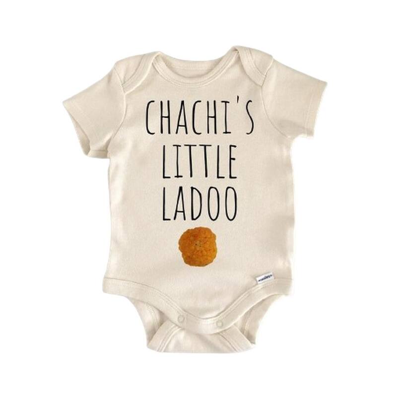 Indian Desi - Baby Boy Girl Clothes Infant Bodysuit Funny Cute Newborn