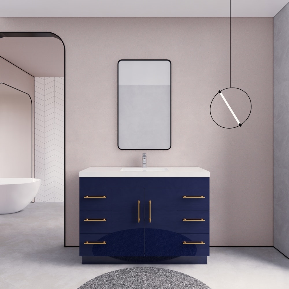 Eliza 48'' Freestanding Vanity with Single Sink