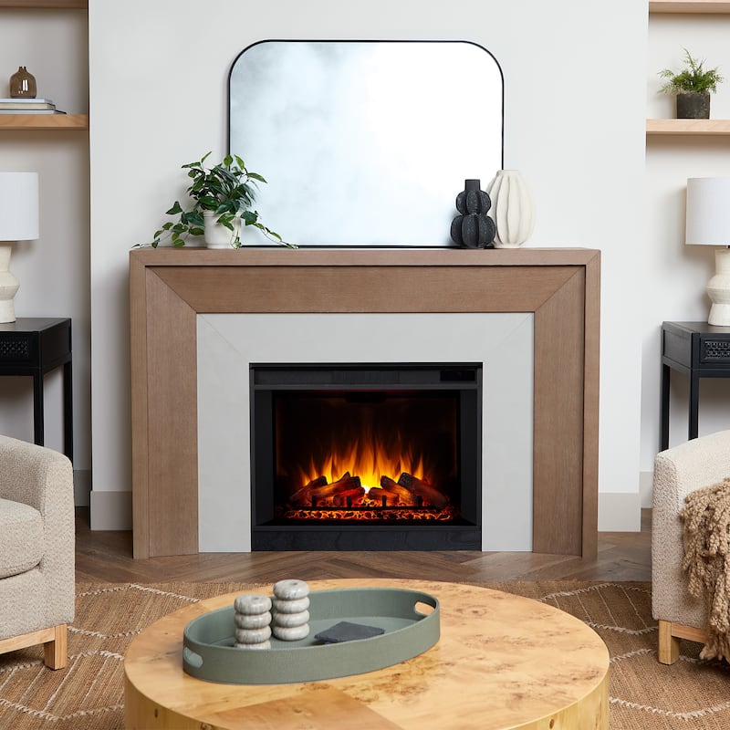 Brooks Grand Electric Fireplace by Real Flame