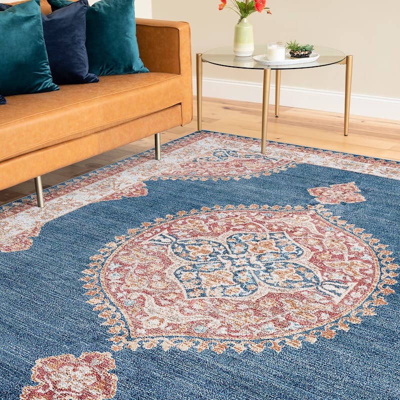 Esplanade Glam Medallion Indoor Area Rug