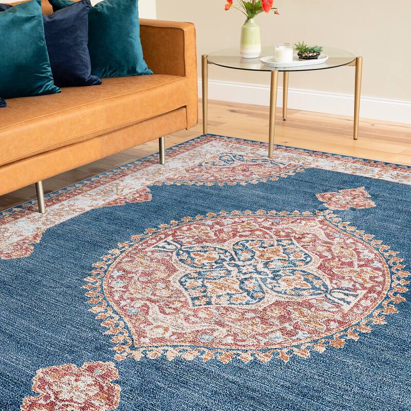 Esplanade Glam Medallion Indoor Area Rug