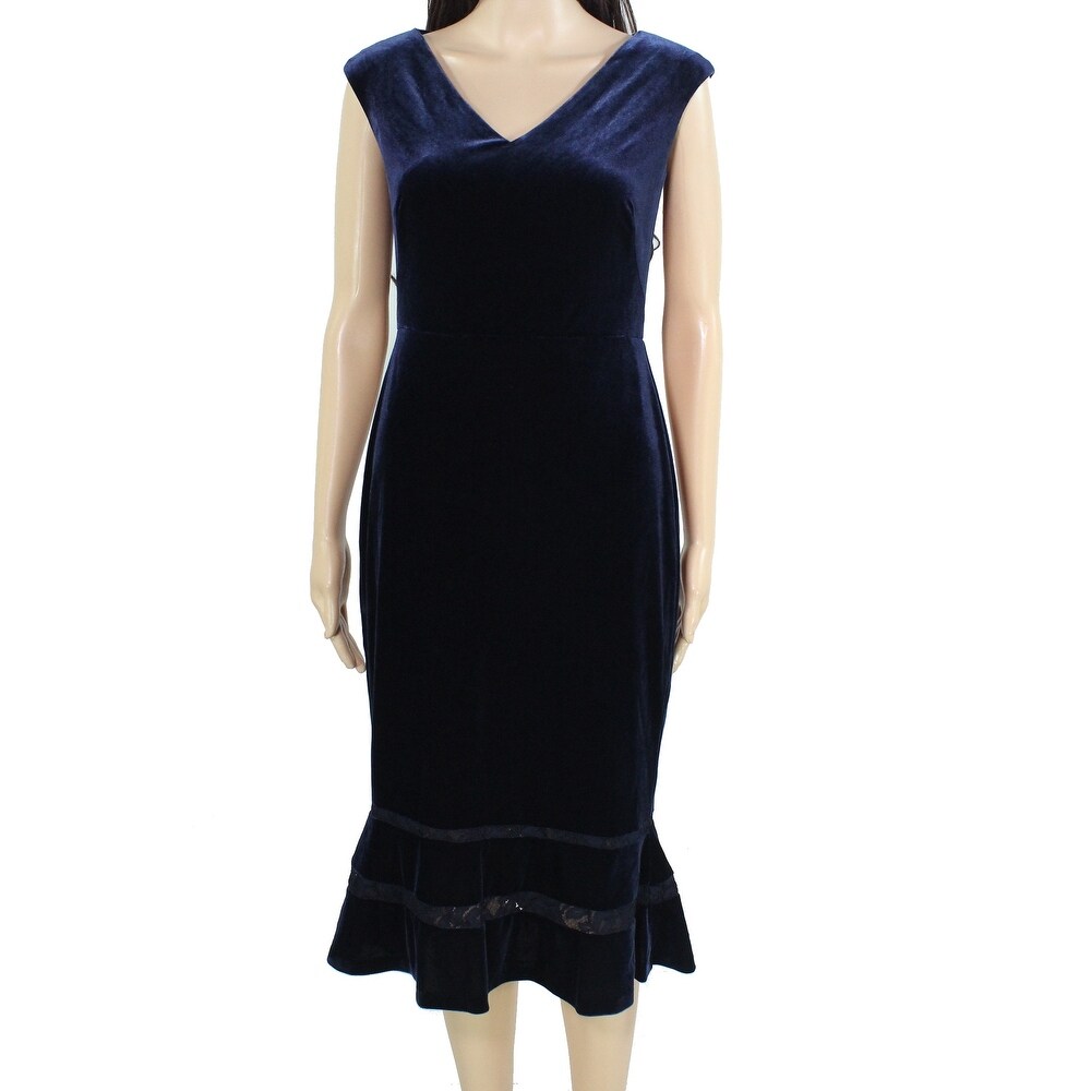 navy dress size 18