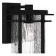 preview thumbnail 4 of 5, McAlister 1-Light Earth Black Outdoor Wall Lantern