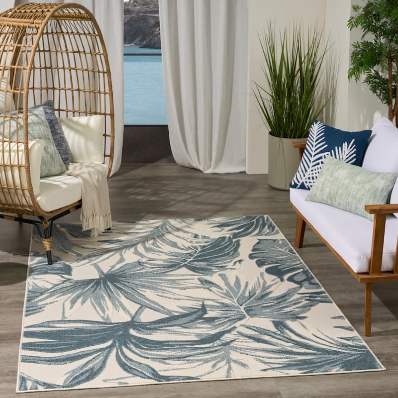 Nourison Aloha Indoor/Outdoor Nature Area Rug