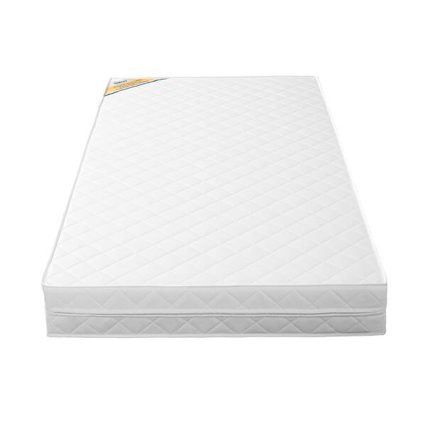 slide 2 of 15, Safety 1st Heavenly Dreams Deluxe Dual 2-in-1 Baby Crib and Toddler Mattress White