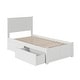 preview thumbnail 96 of 152, Nantucket Platform Bed with Footboard and Storage Drawers