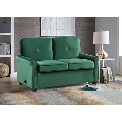 Lifestyle Solutions Benson Convertible Loveseat