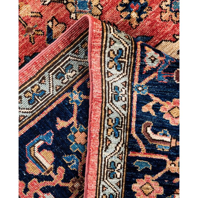 Serapi One-of-a-Kind Hand-Knotted Area Rug - Pink - 8' 2" x 10' 0"