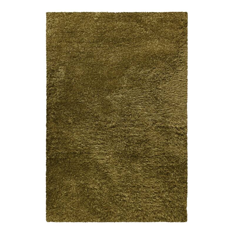 Superior Hand-tufted Plush Solid Shag Indoor Area Rug