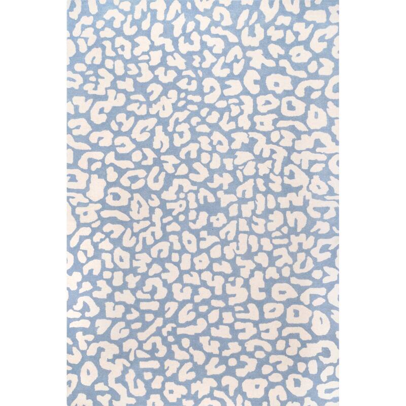 Nuloom Rorie Leopard Print Wool Area Rug