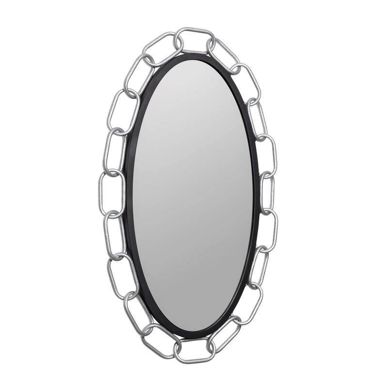 Varaluz Chains of Love Oval Wall Mirror