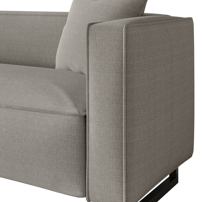 CraftPorch Mid Century Modern Upholstered Sofa