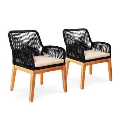 Ottawa Rope Weaving Chair (set of 2)