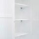 preview thumbnail 12 of 13, White Full Size Bunk Bed with Wardrobe, Desk and Shelves for Kids, Boys and Girls, Bedroom