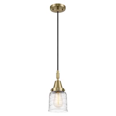 Innovations Lighting Downtown Urban - Caden Bell - 1 Light 5" Cord Hung Mini Pendant