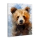 preview thumbnail 3 of 8, Stupell Woodland Nursery Bear Canvas Wall Art Design By Franklyn Gregory